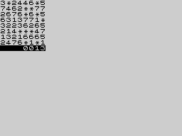 Running screen