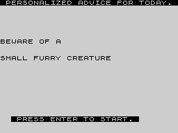 Running screen