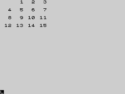 Running screen