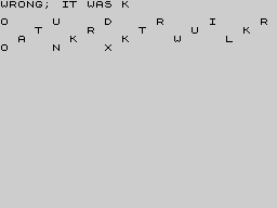 Running screen