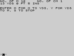 Running screen