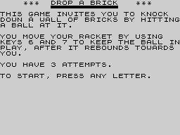 Running screen