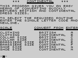 Running screen