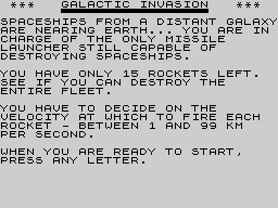 Running screen