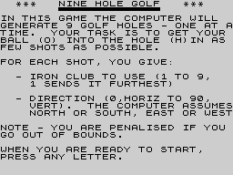 Running screen