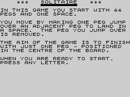 Running screen