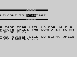 Running screen