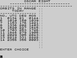 Running screen