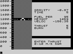 Running screen