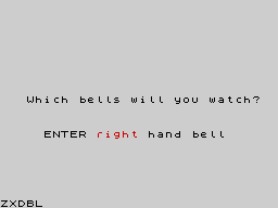 Running screen