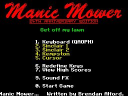 Running screen