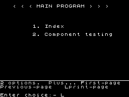 Running screen