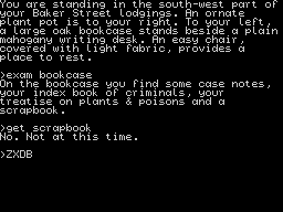 Running screen