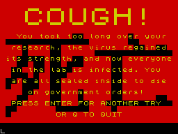 Running screen