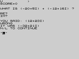 Running screen