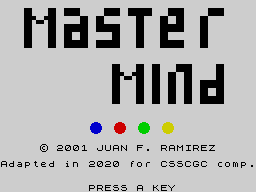 Opening screen