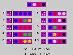 Running screen