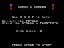Opening screen