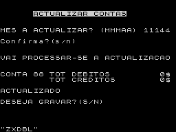 Running screen
