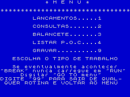 Opening screen