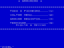 Running screen