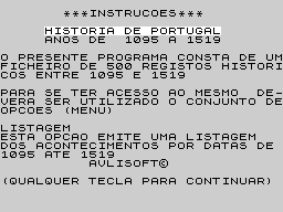 Opening screen