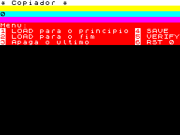 Opening screen