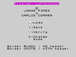 Opening screen