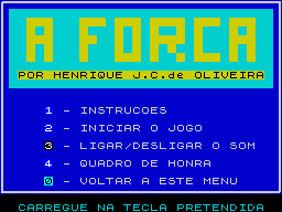 Opening screen