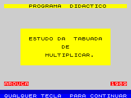 Opening screen