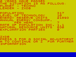 Running screen