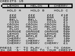 Running screen
