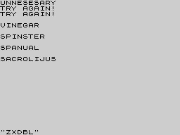 Running screen