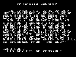 Opening screen