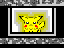 Opening screen