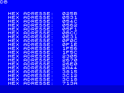 Running screen