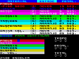 Running screen