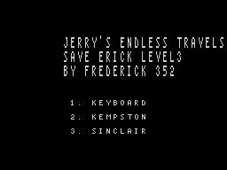 Opening screen