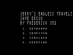 Opening screen