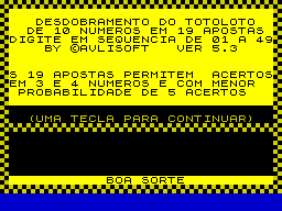 Running screen