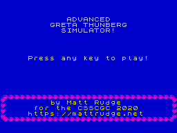Opening screen