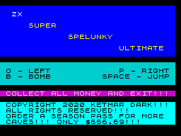 Opening screen