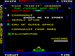 Running screen