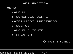 Running screen