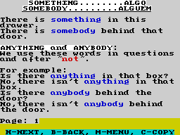 Running screen