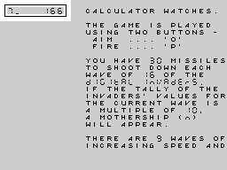 Running screen