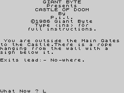 Running screen
