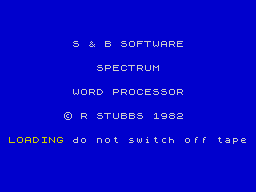 Loading screen