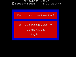 Opening screen