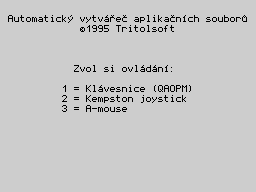 Opening screen